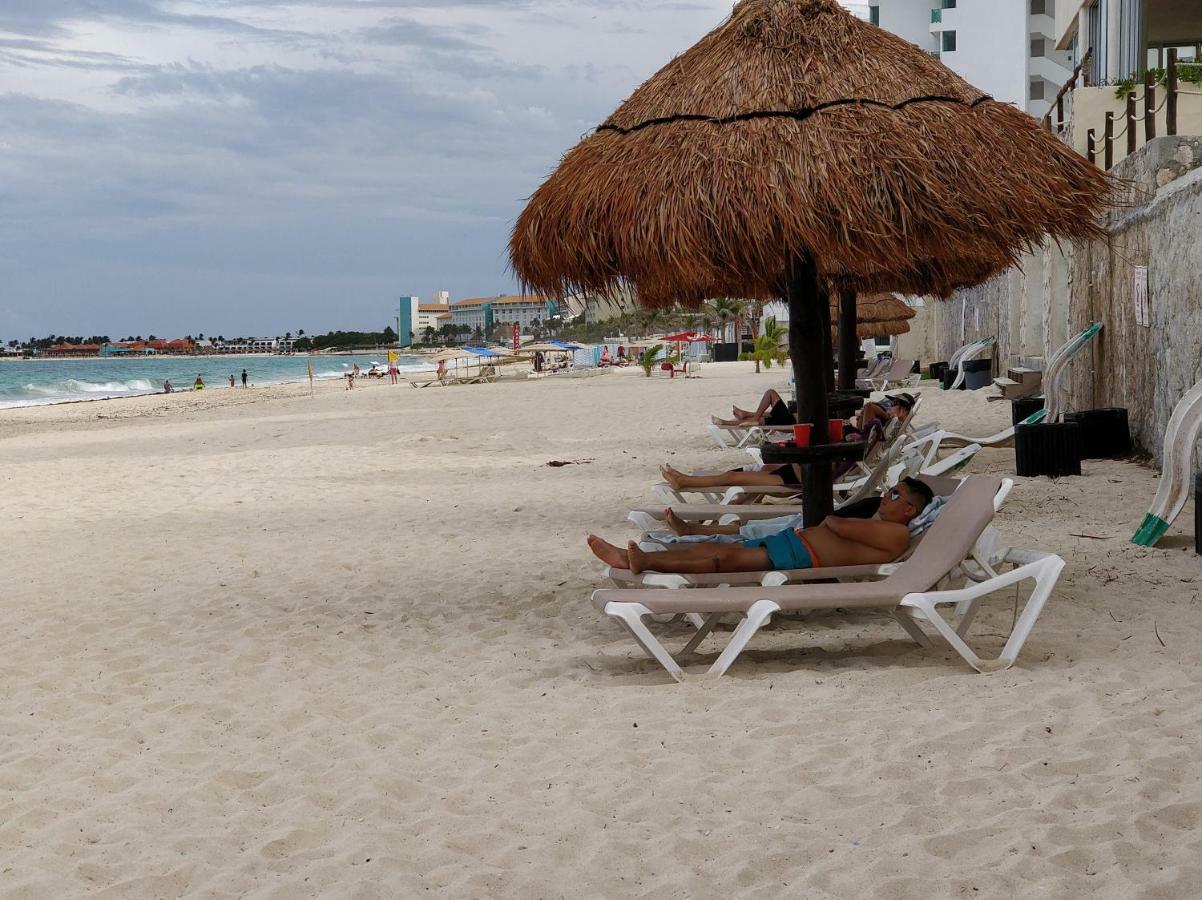 Ocean Front Suite, Balcony, Kitchen. Cancun Luaran gambar